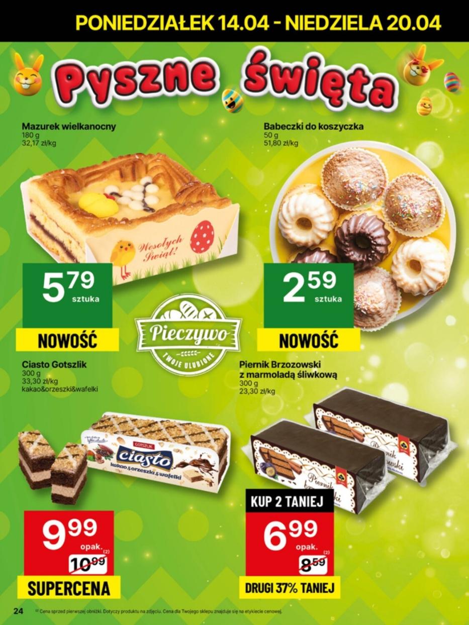 Gazetka promocyjna Delikatesy Centrum str. 24