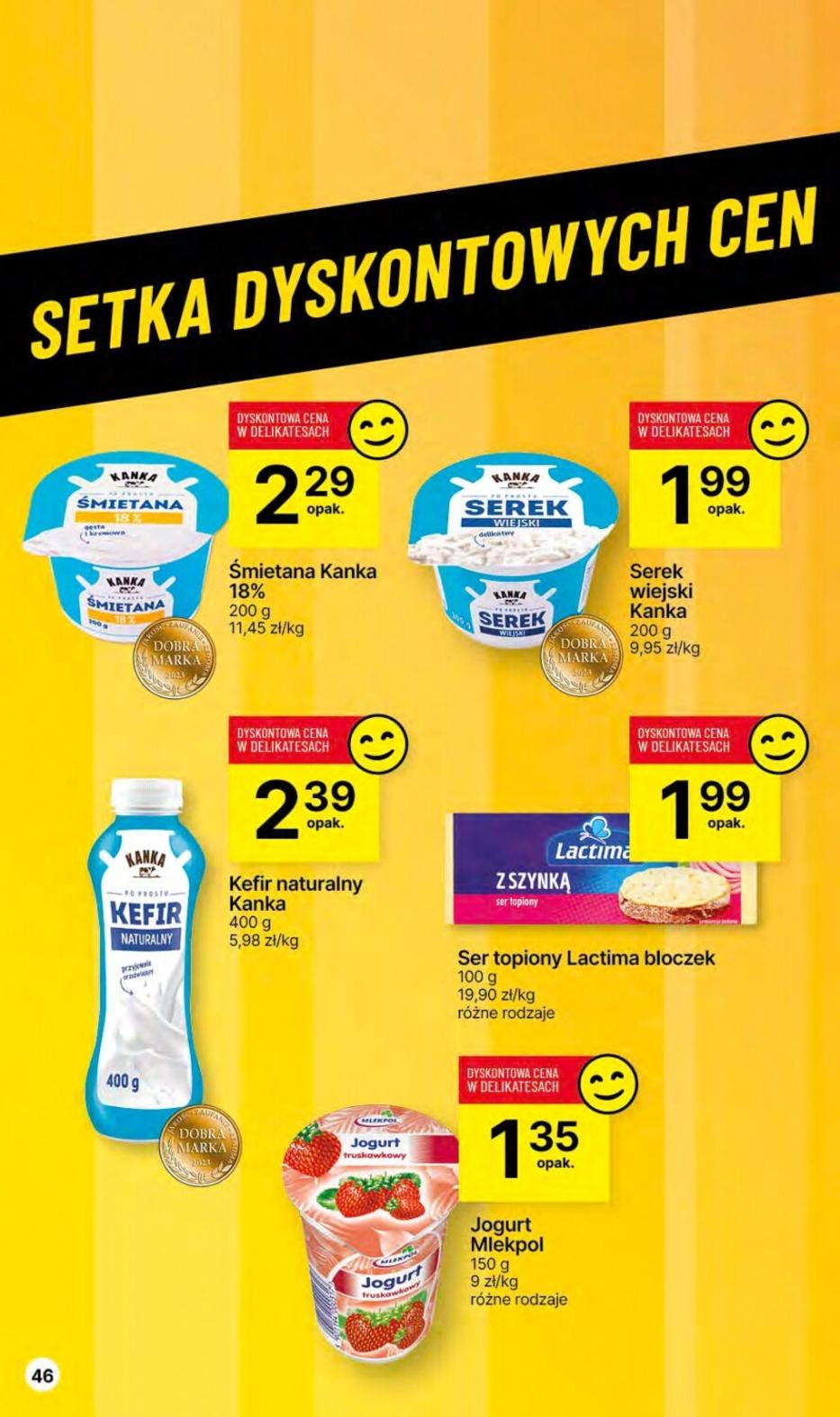 Gazetka promocyjna Delikatesy Centrum str. 46