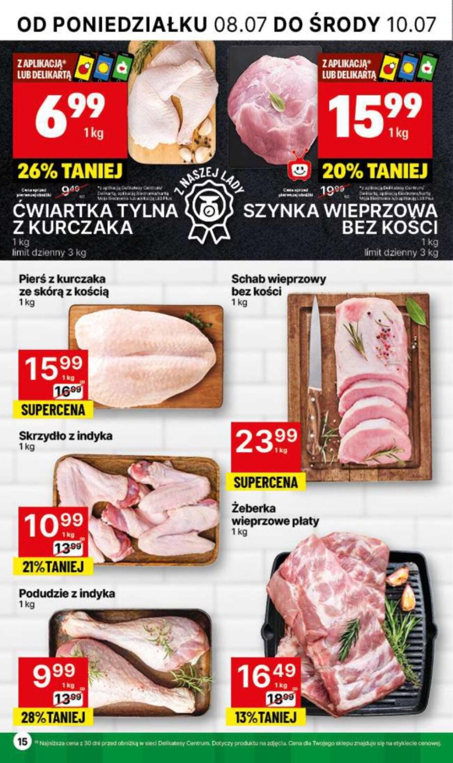 Gazetka promocyjna Delikatesy Centrum str. 15