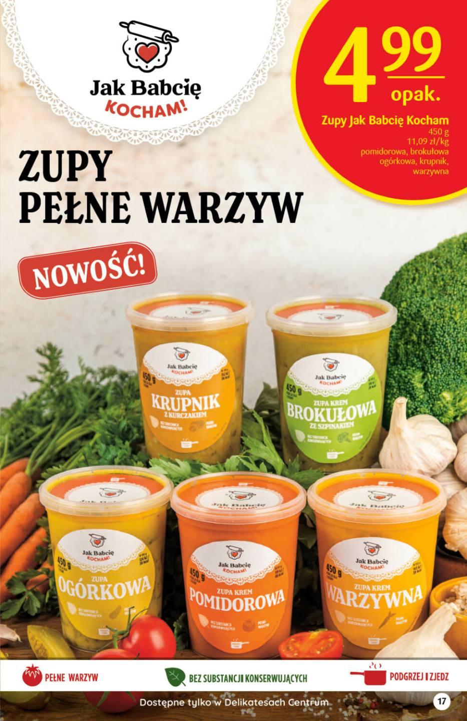 Gazetka promocyjna Delikatesy Centrum str. 17