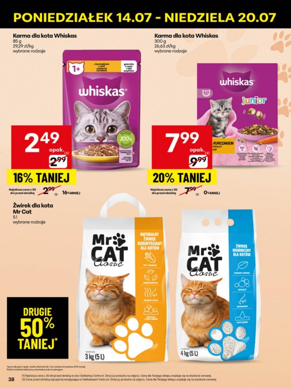 Gazetka promocyjna Delikatesy Centrum str. 38