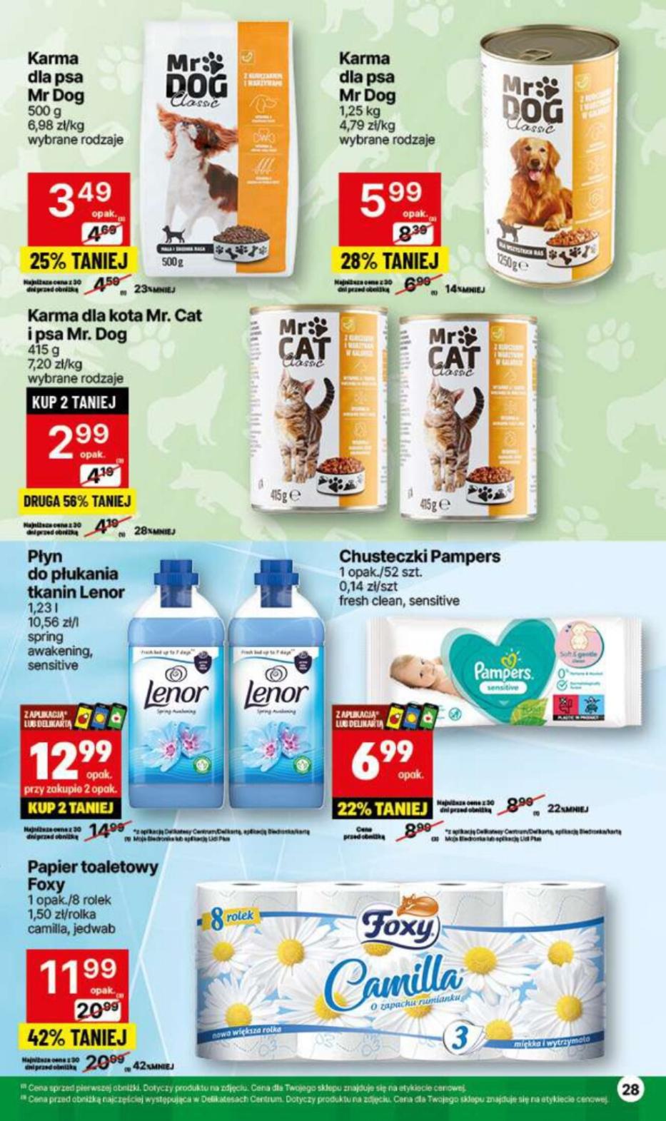 Gazetka promocyjna Delikatesy Centrum str. 28