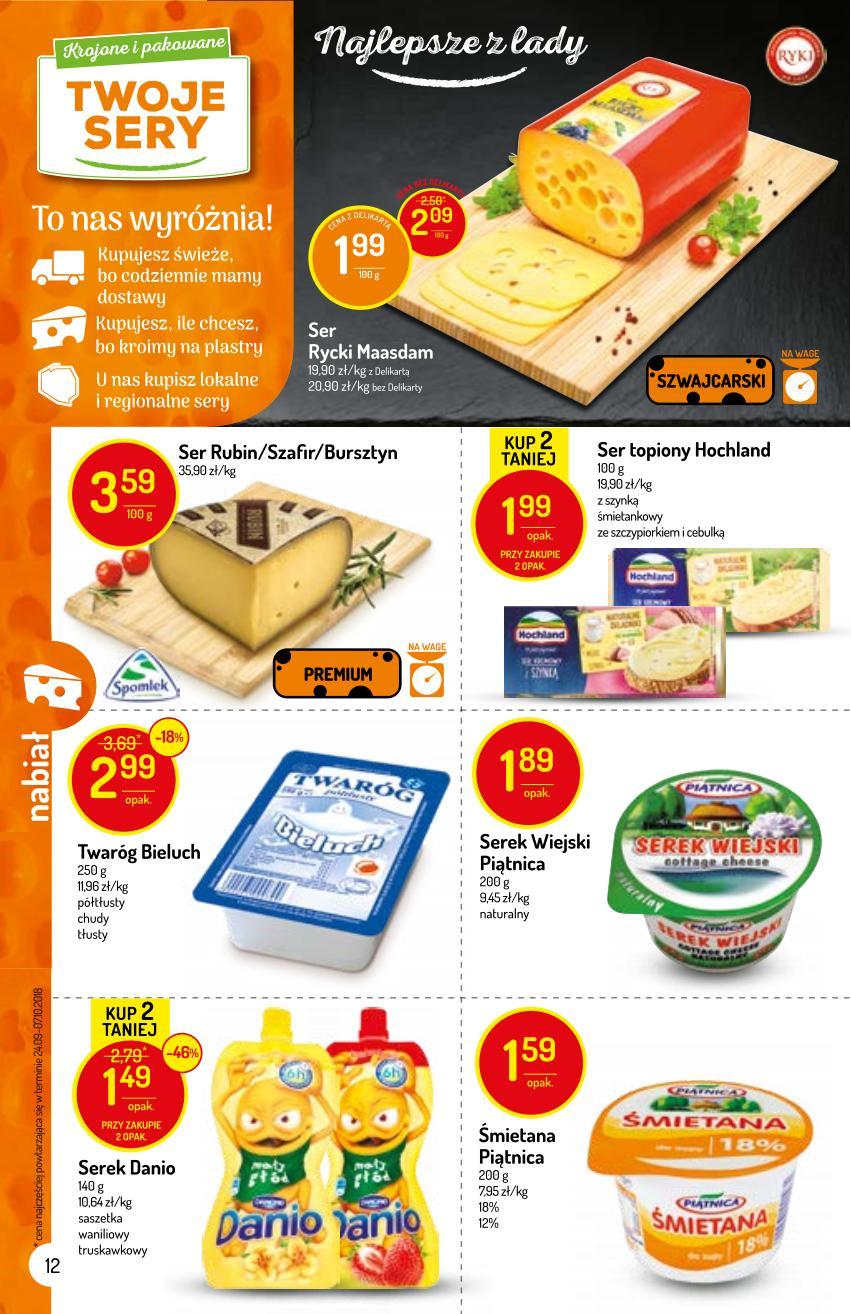 Gazetka promocyjna Delikatesy Centrum str. 12