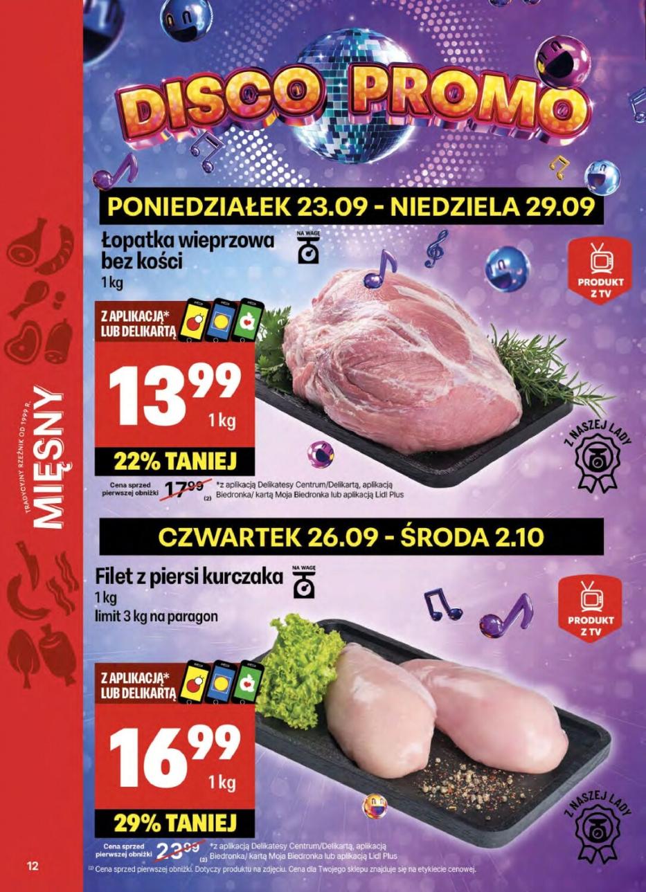 Gazetka promocyjna Delikatesy Centrum str. 12