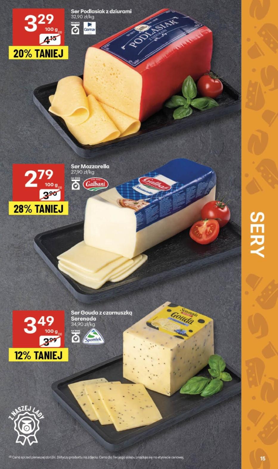 Gazetka promocyjna Delikatesy Centrum str. 15