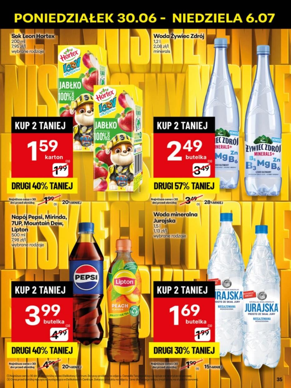 Gazetka promocyjna Delikatesy Centrum str. 35