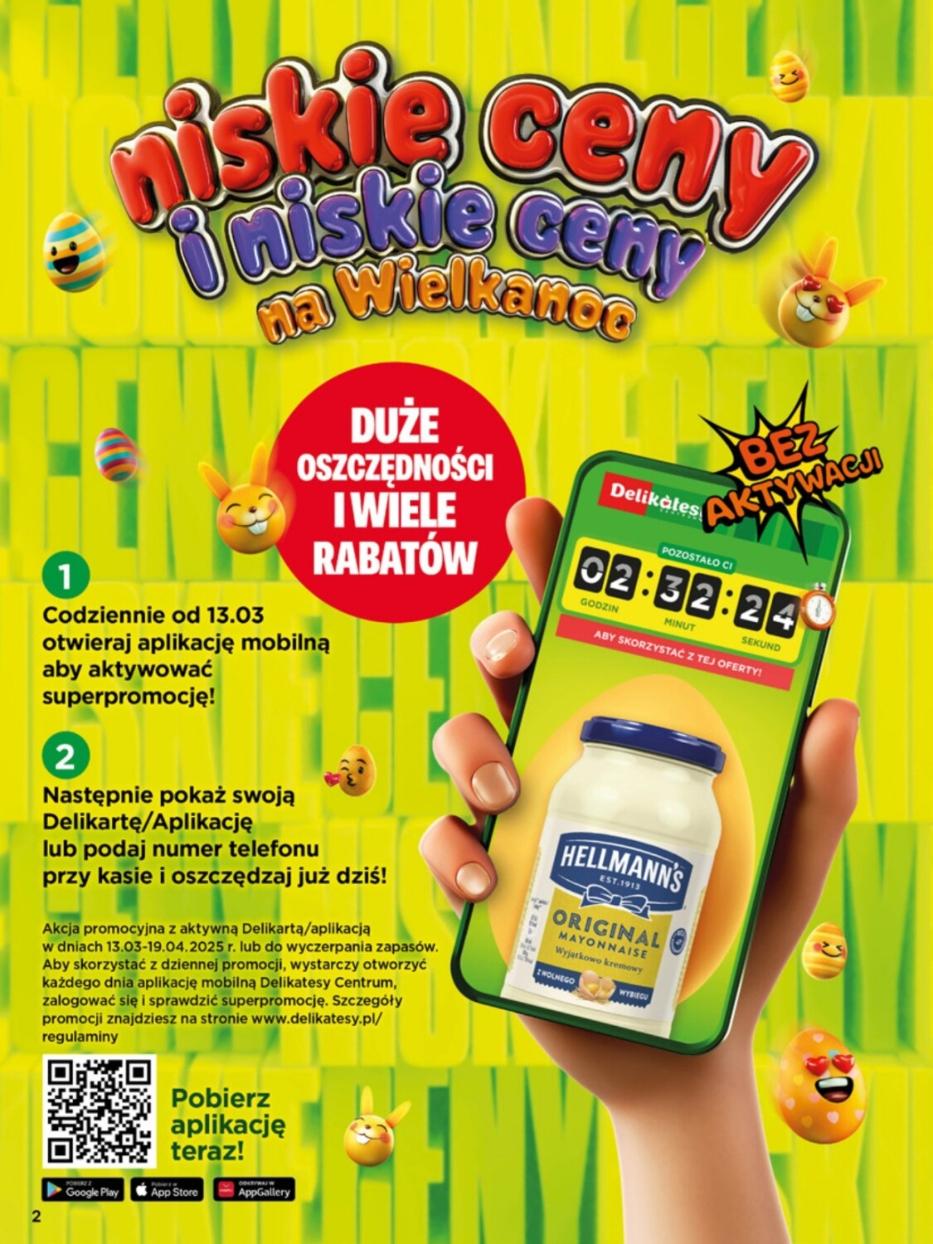 Gazetka promocyjna Delikatesy Centrum str. 2