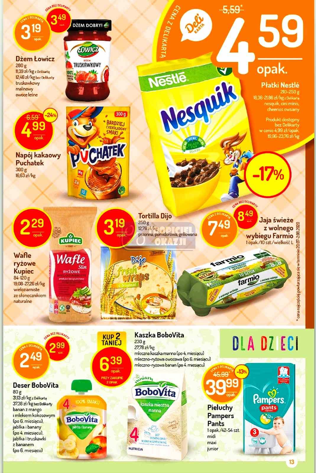 Gazetka promocyjna Delikatesy Centrum str. 13