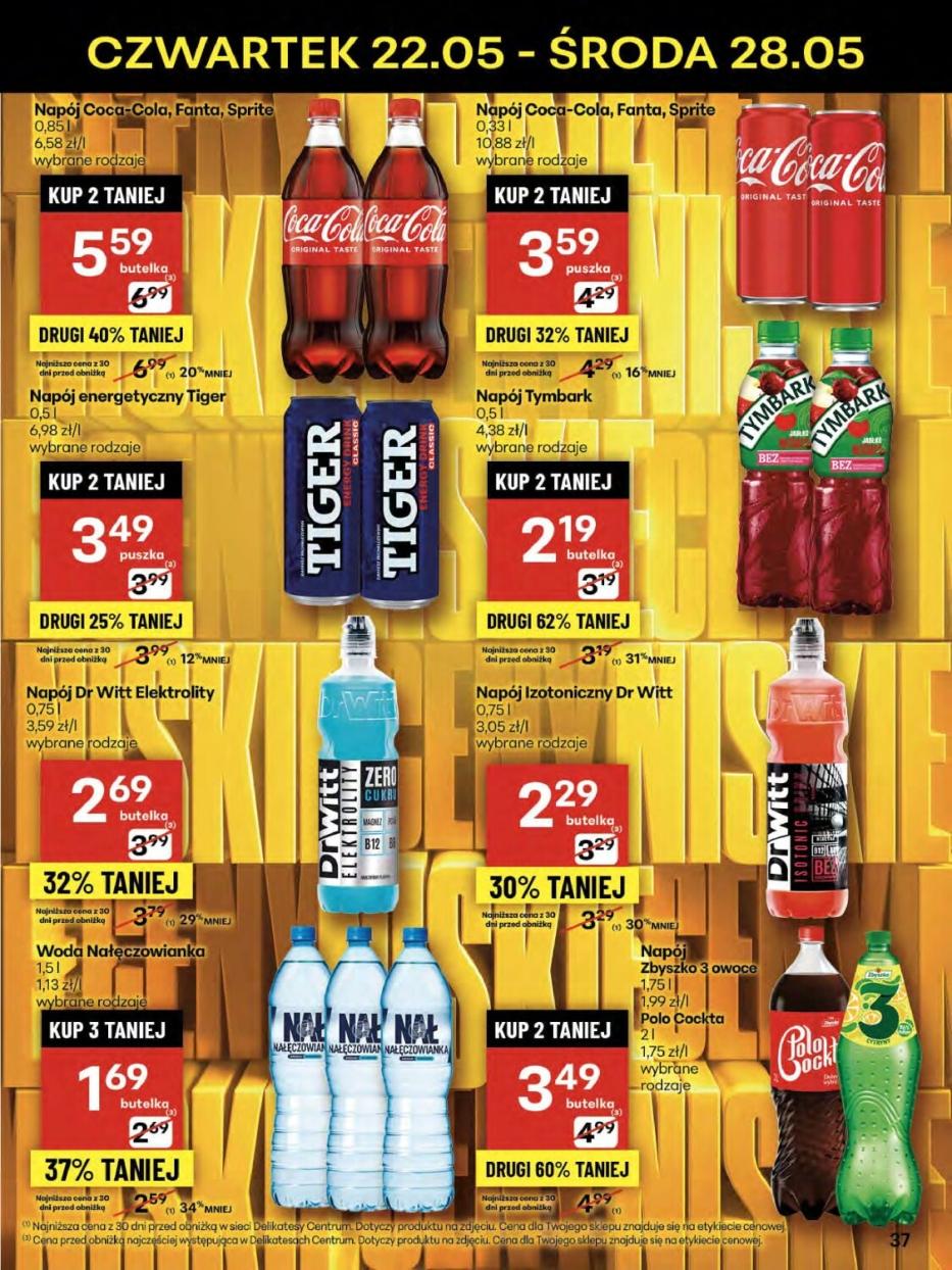 Gazetka promocyjna Delikatesy Centrum str. 37