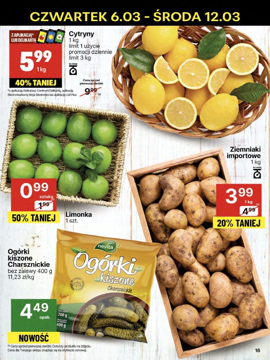 Gazetka promocyjna Delikatesy Centrum str. 16