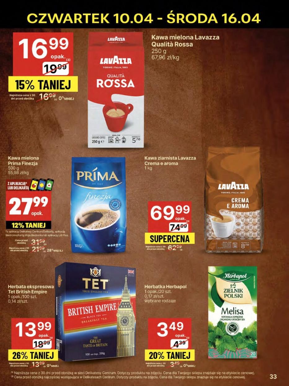 Gazetka promocyjna Delikatesy Centrum str. 33