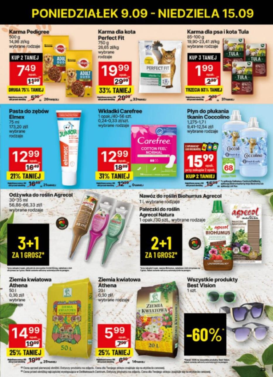 Gazetka promocyjna Delikatesy Centrum str. 23