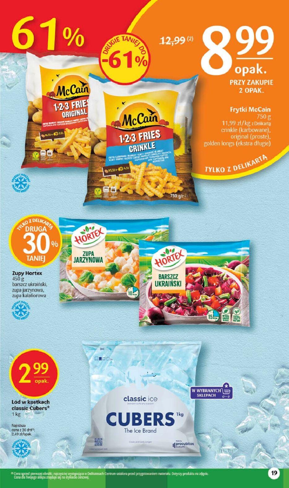 Gazetka promocyjna Delikatesy Centrum str. 19