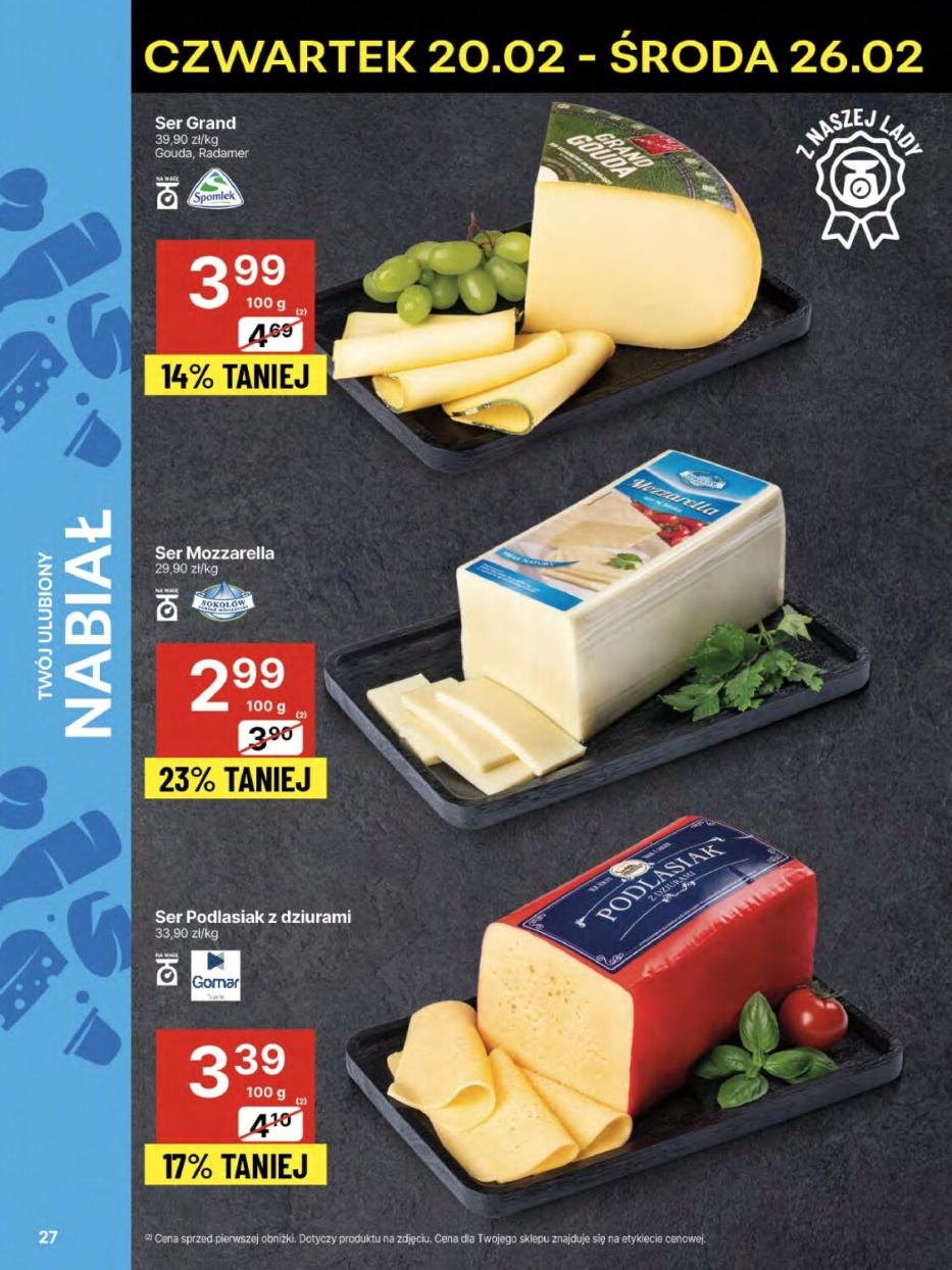 Gazetka promocyjna Delikatesy Centrum str. 27