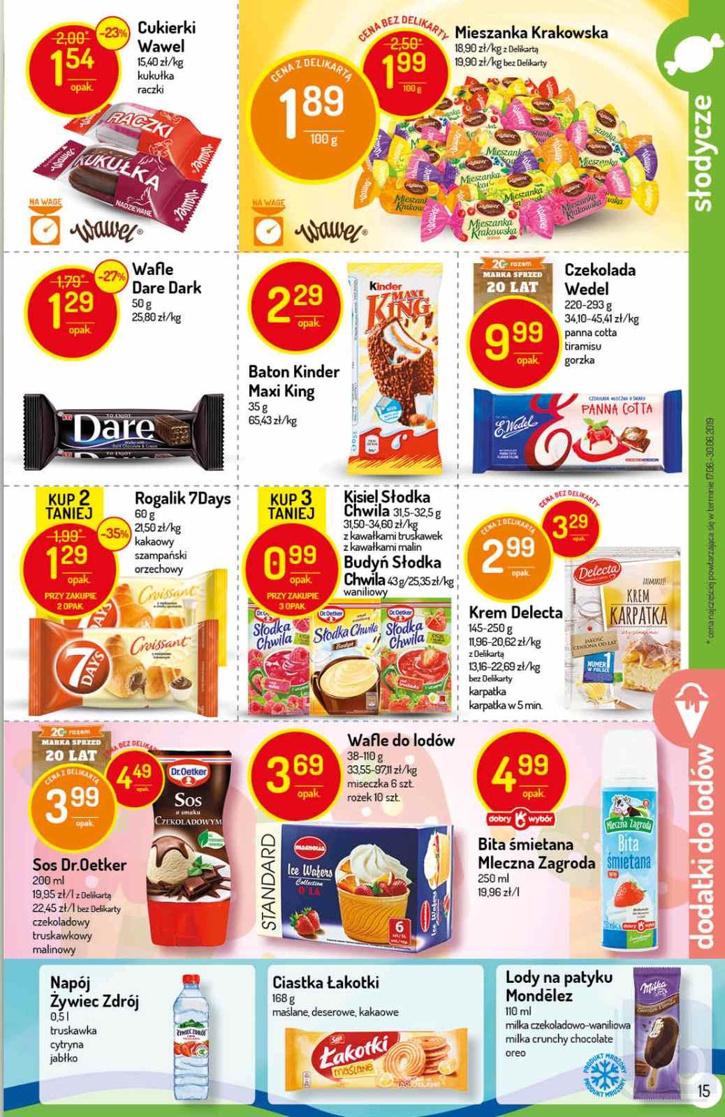 Gazetka promocyjna Delikatesy Centrum str. 15