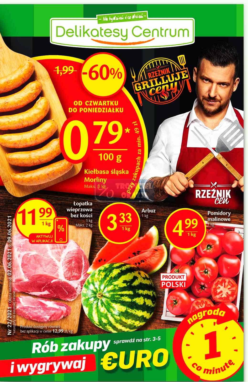 Gazetka promocyjna Delikatesy Centrum str. 1