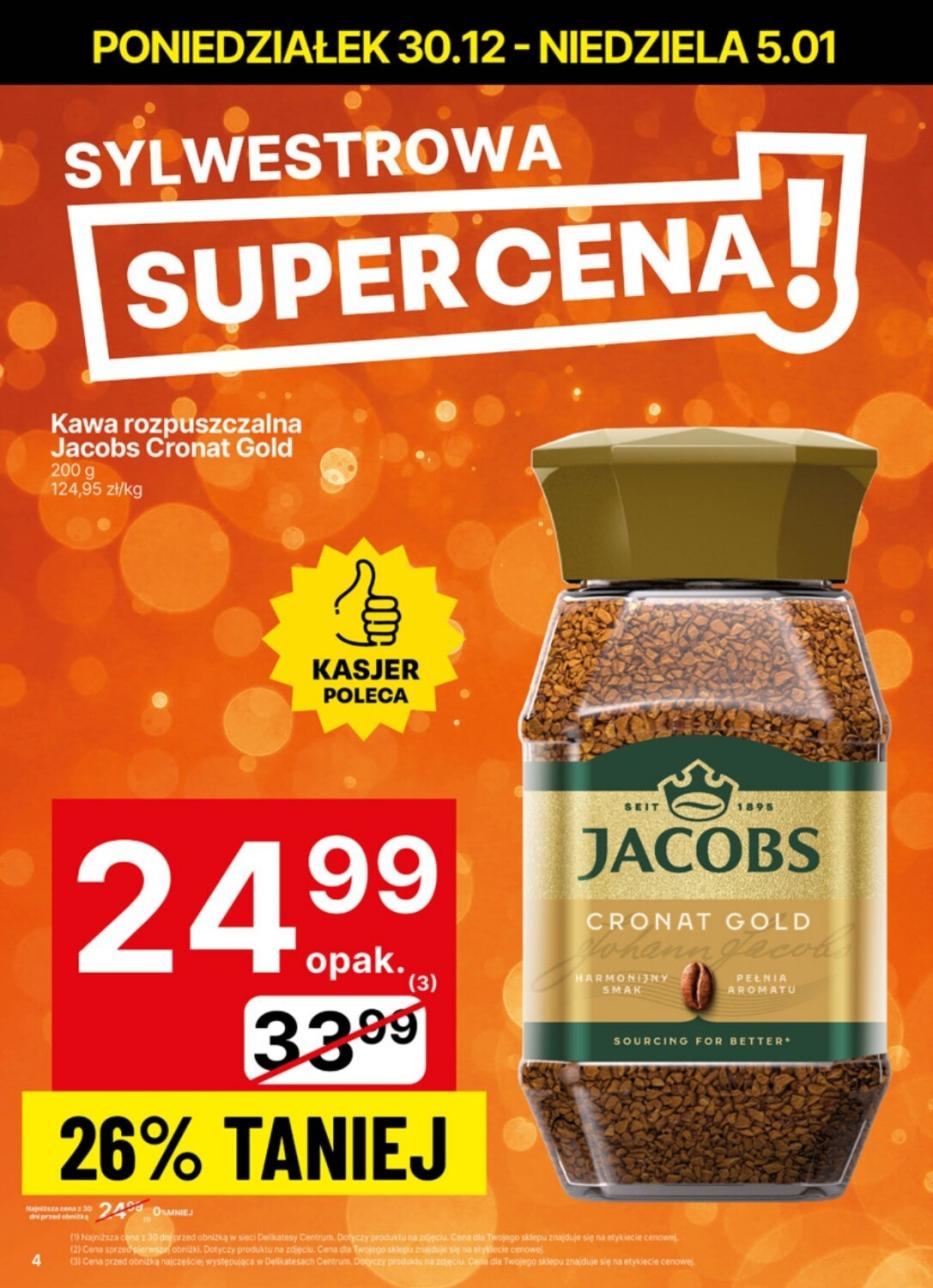 Gazetka promocyjna Delikatesy Centrum str. 4