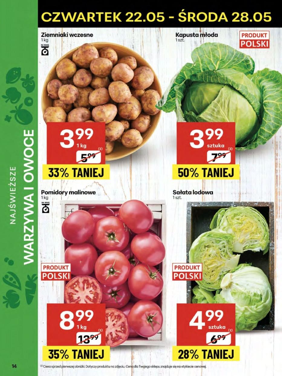 Gazetka promocyjna Delikatesy Centrum str. 14