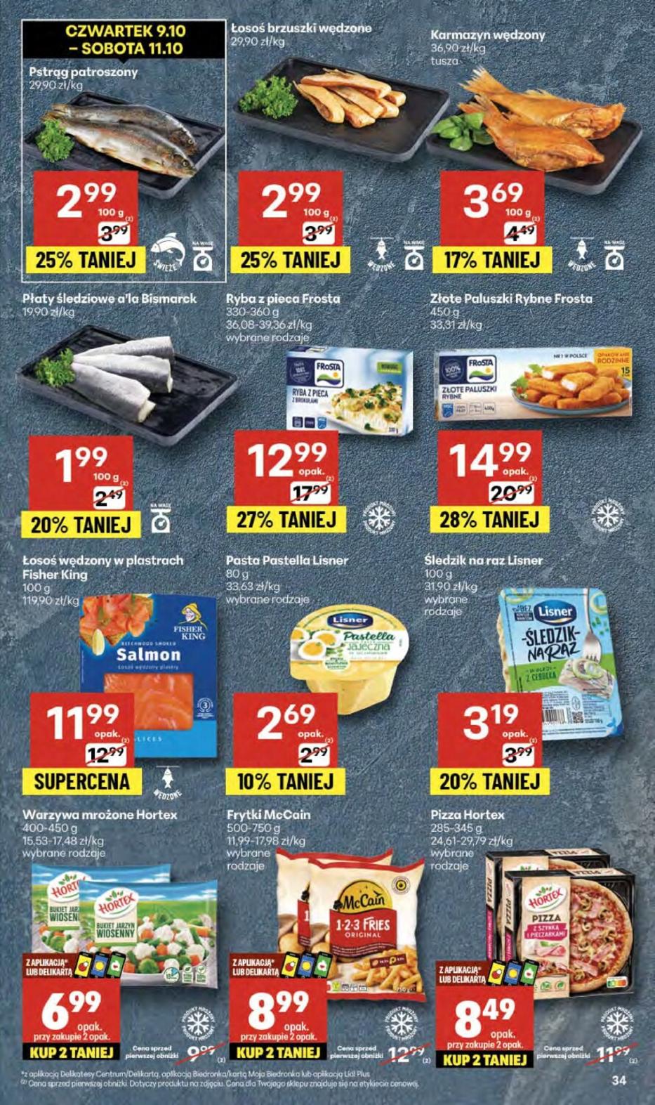 Gazetka promocyjna Delikatesy Centrum str. 34