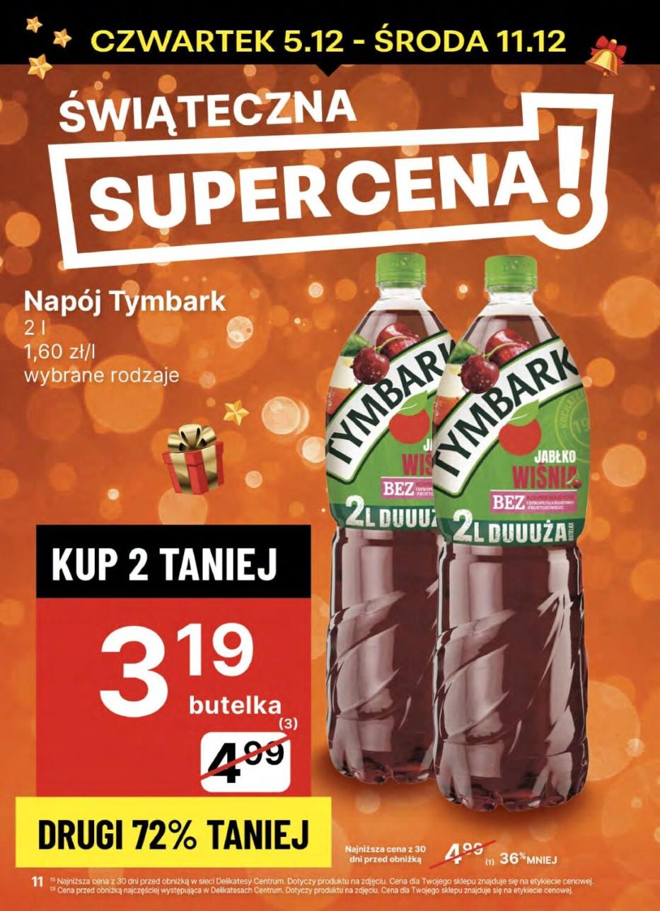 Gazetka promocyjna Delikatesy Centrum str. 11