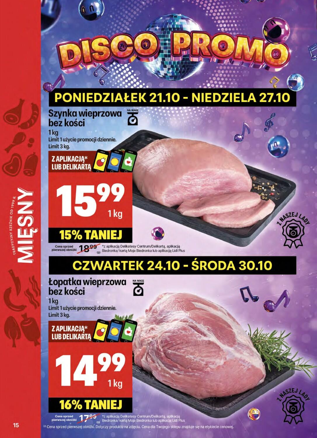 Gazetka promocyjna Delikatesy Centrum str. 15
