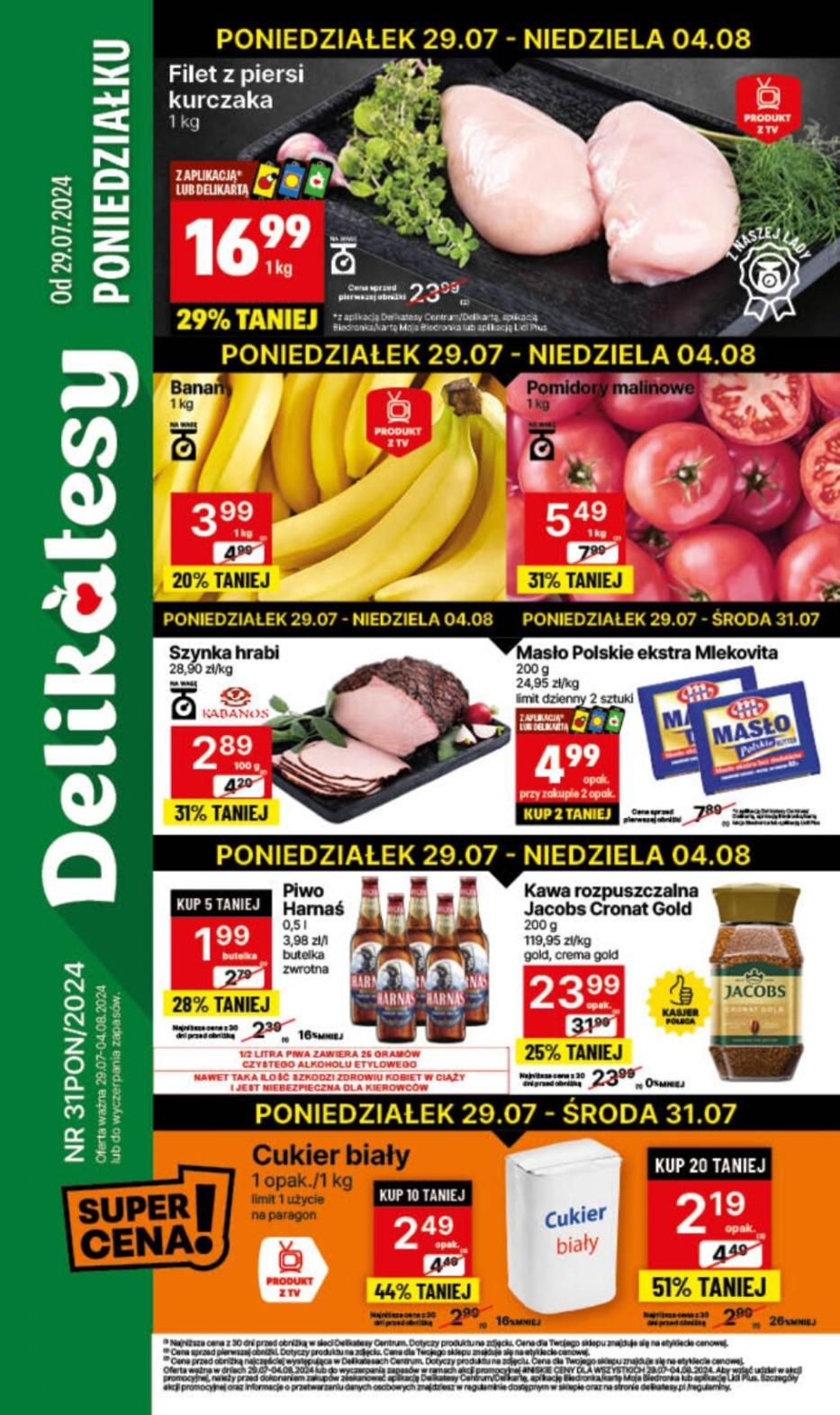 Gazetka promocyjna Delikatesy Centrum str. 1