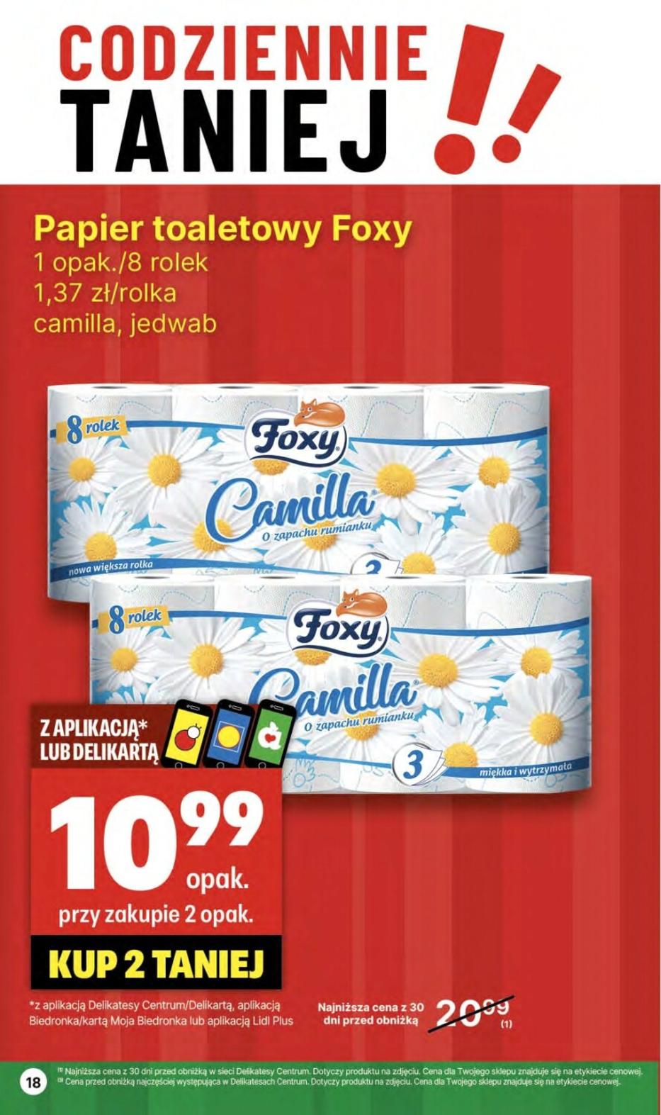 Gazetka promocyjna Delikatesy Centrum str. 18