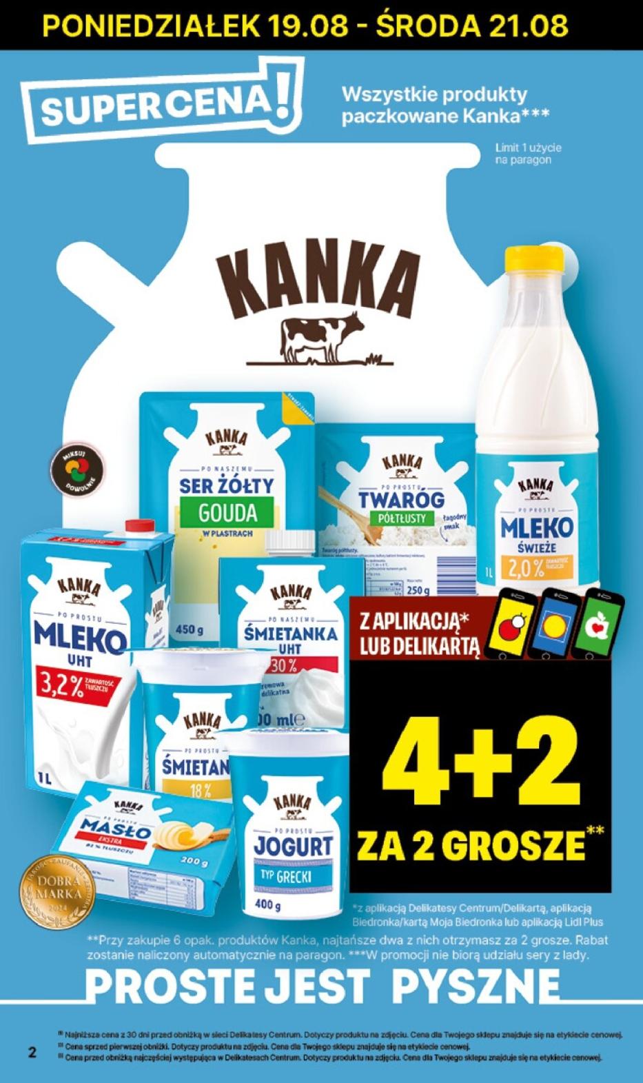 Gazetka promocyjna Delikatesy Centrum str. 2