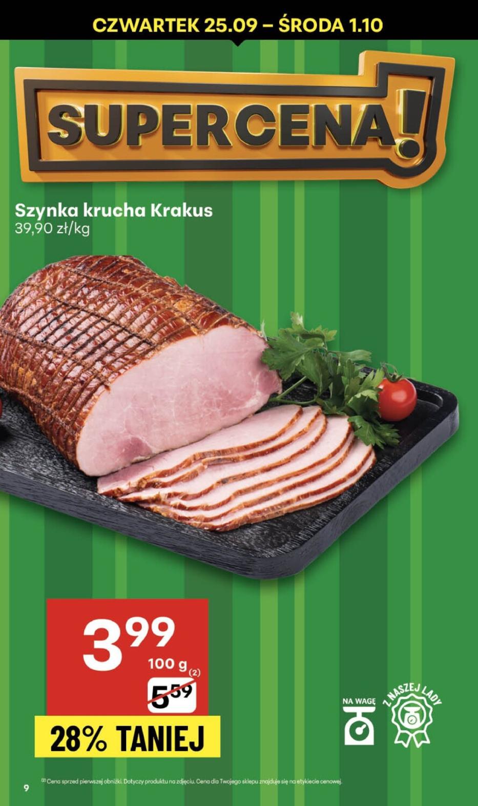 Gazetka promocyjna Delikatesy Centrum str. 9