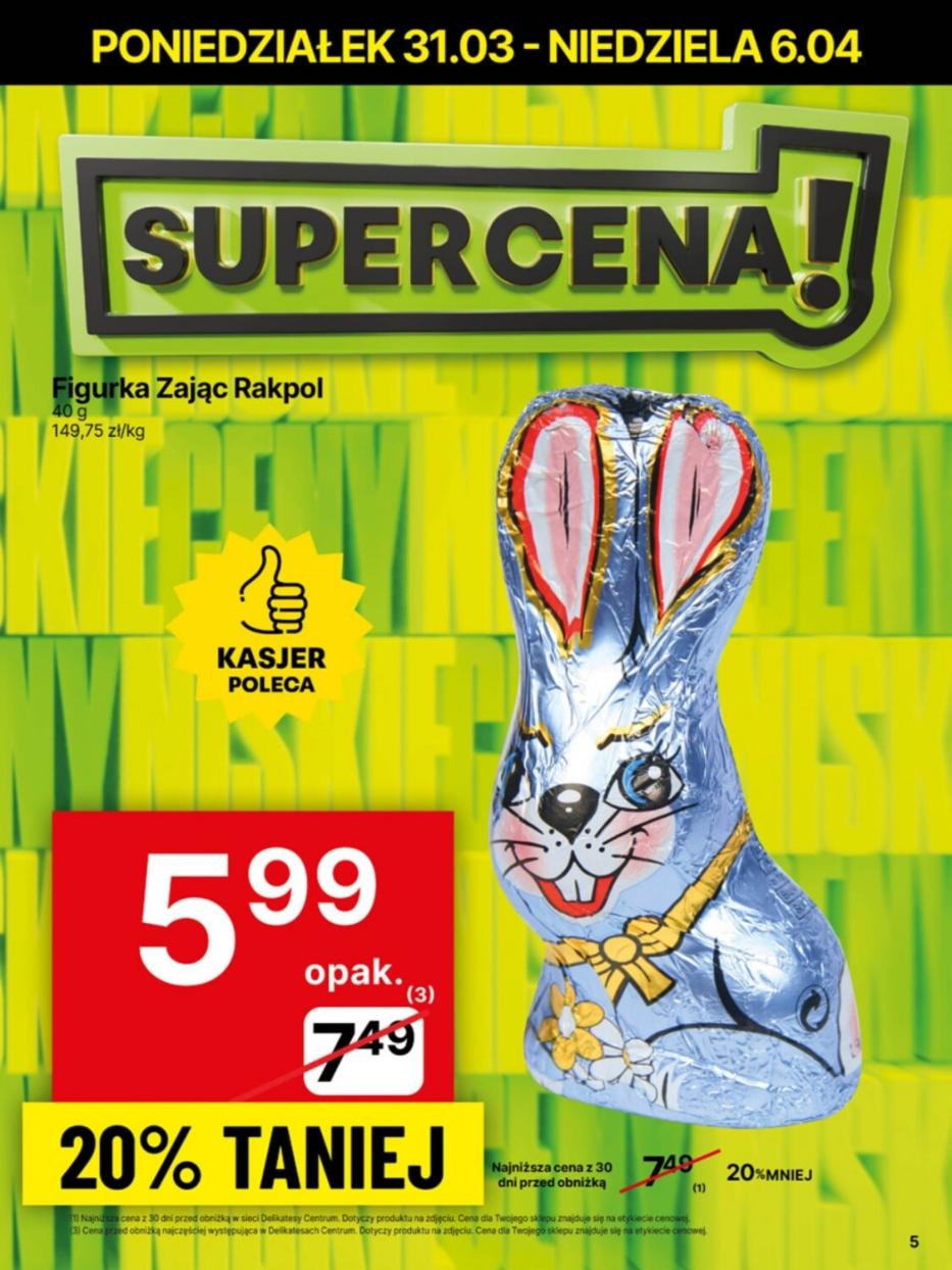 Gazetka promocyjna Delikatesy Centrum str. 5