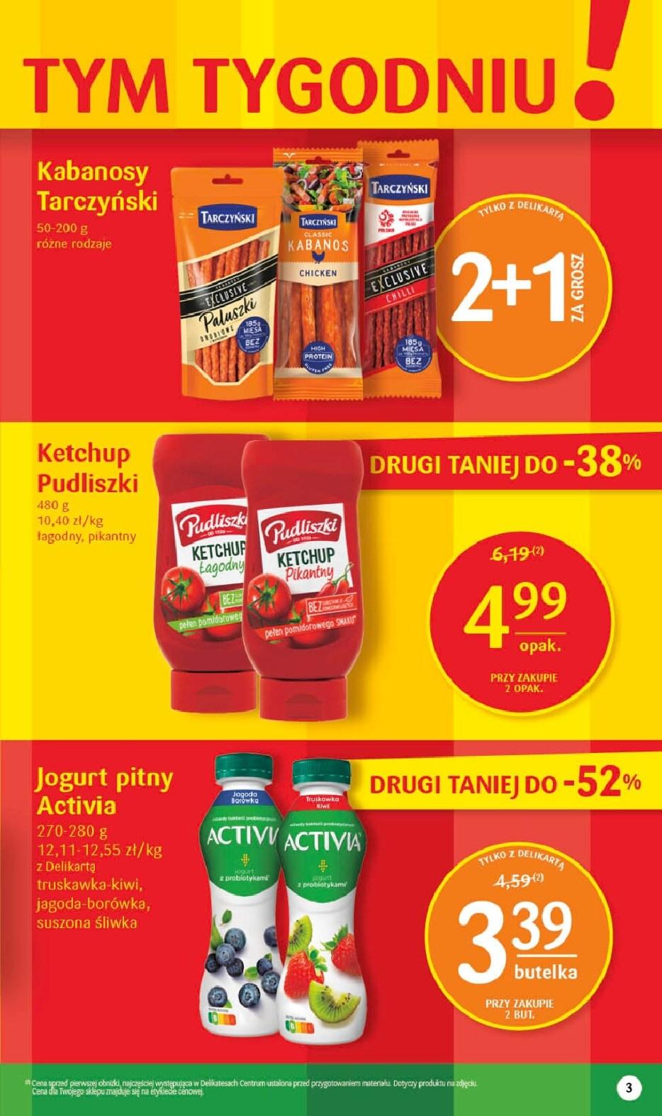 Gazetka promocyjna Delikatesy Centrum str. 3