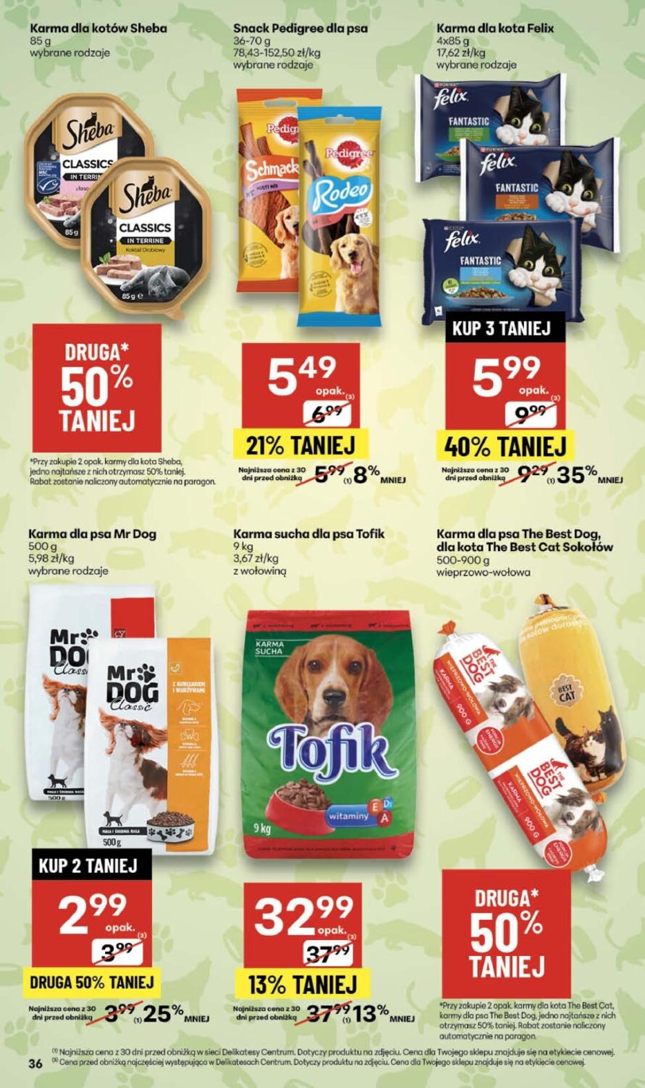 Gazetka promocyjna Delikatesy Centrum str. 36