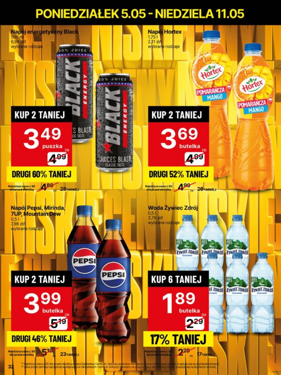Gazetka promocyjna Delikatesy Centrum str. 32