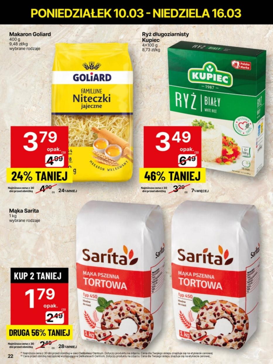 Gazetka promocyjna Delikatesy Centrum str. 22