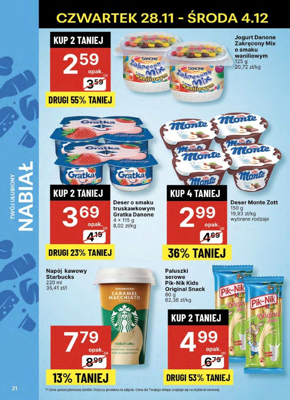 Gazetka promocyjna Delikatesy Centrum str. 21