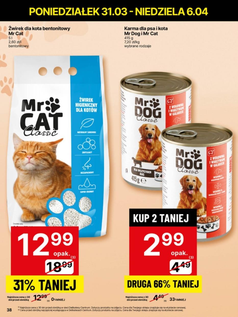 Gazetka promocyjna Delikatesy Centrum str. 38