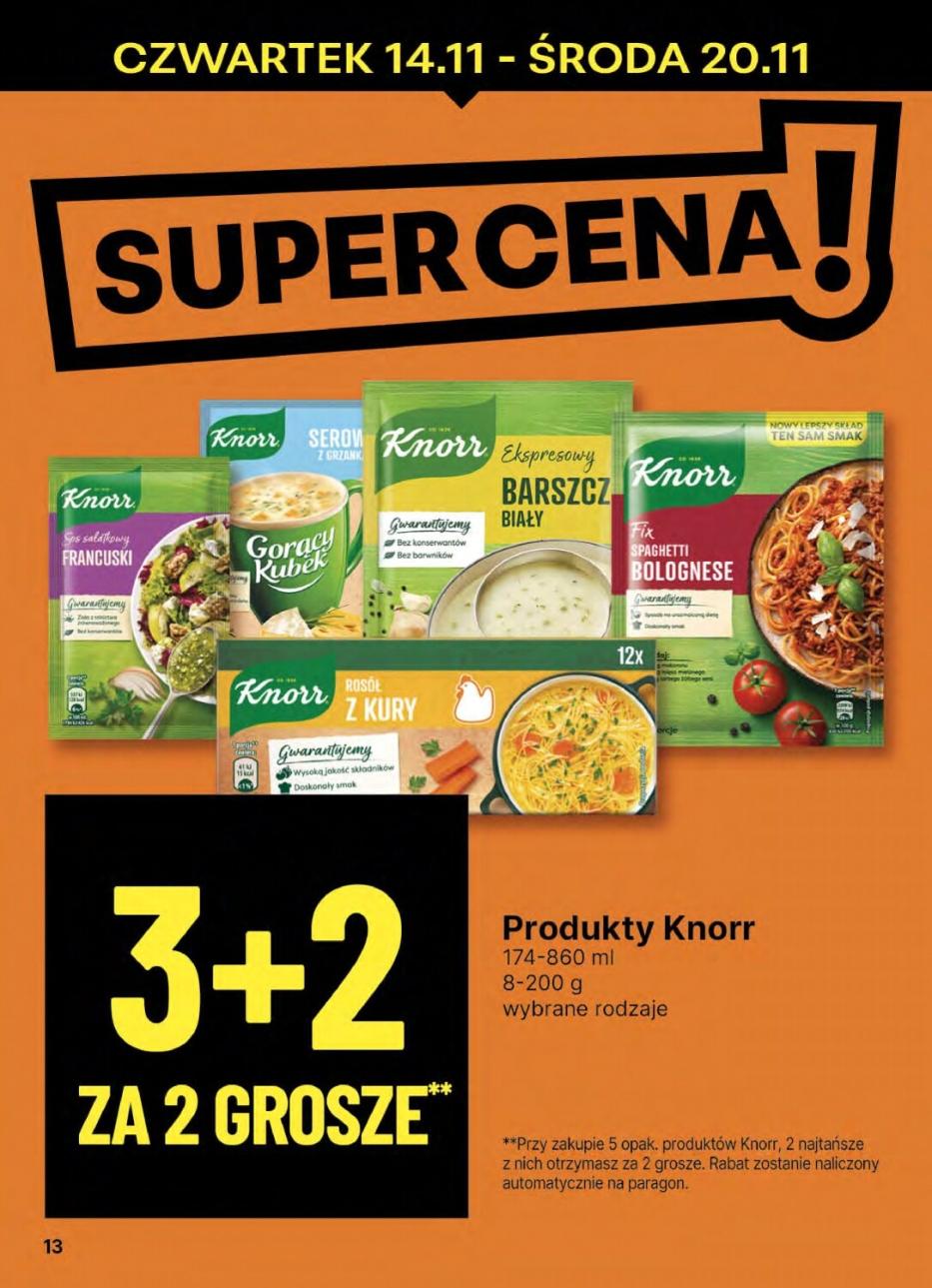 Gazetka promocyjna Delikatesy Centrum str. 13
