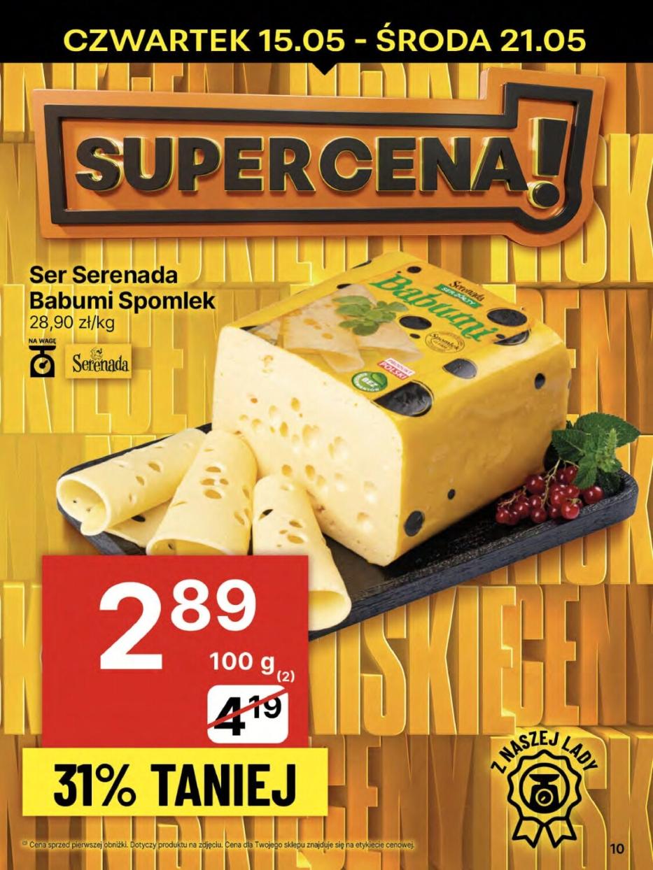 Gazetka promocyjna Delikatesy Centrum str. 10