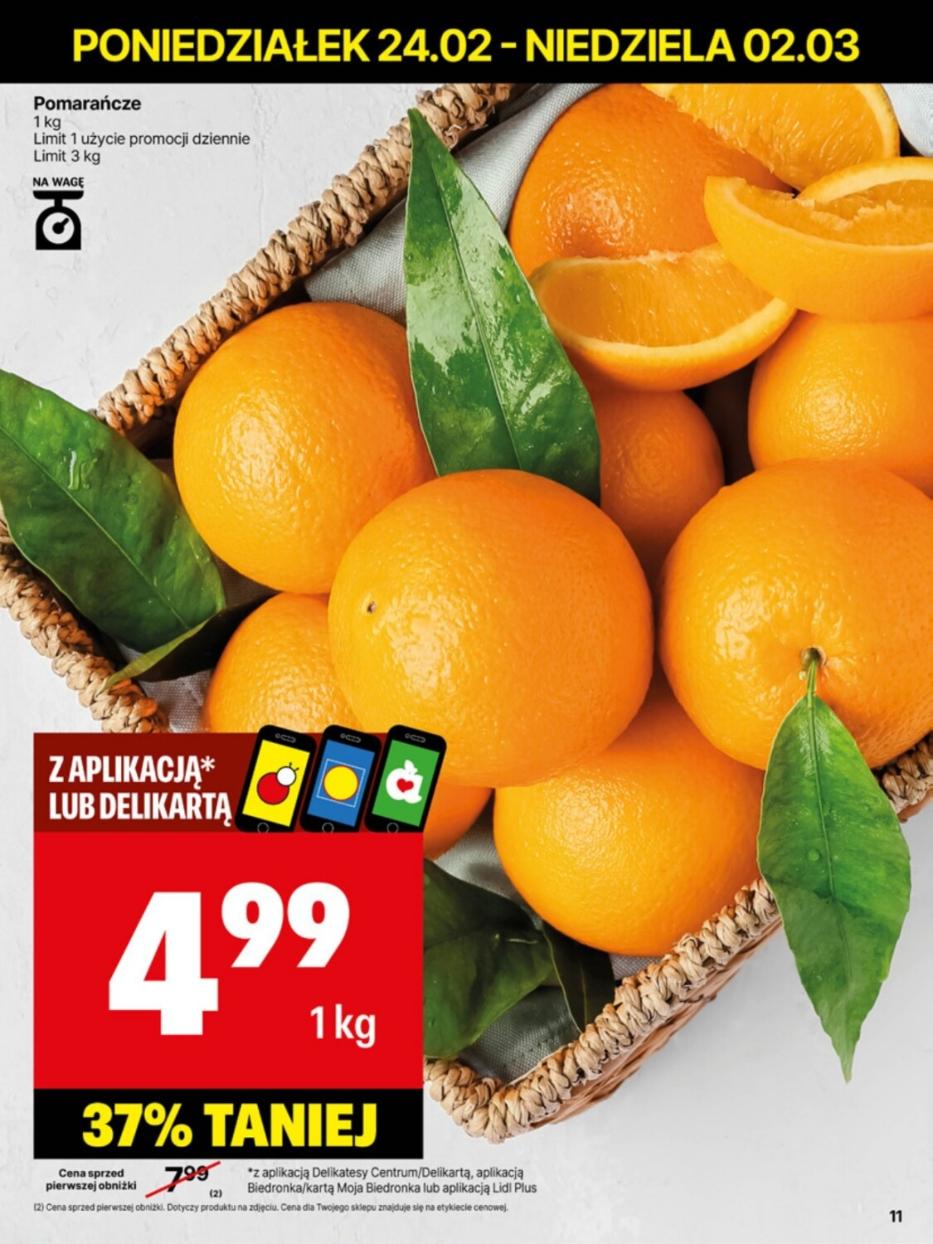 Gazetka promocyjna Delikatesy Centrum str. 11