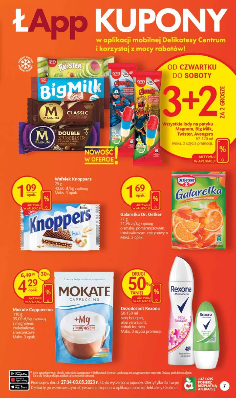 Gazetka promocyjna Delikatesy Centrum str. 7