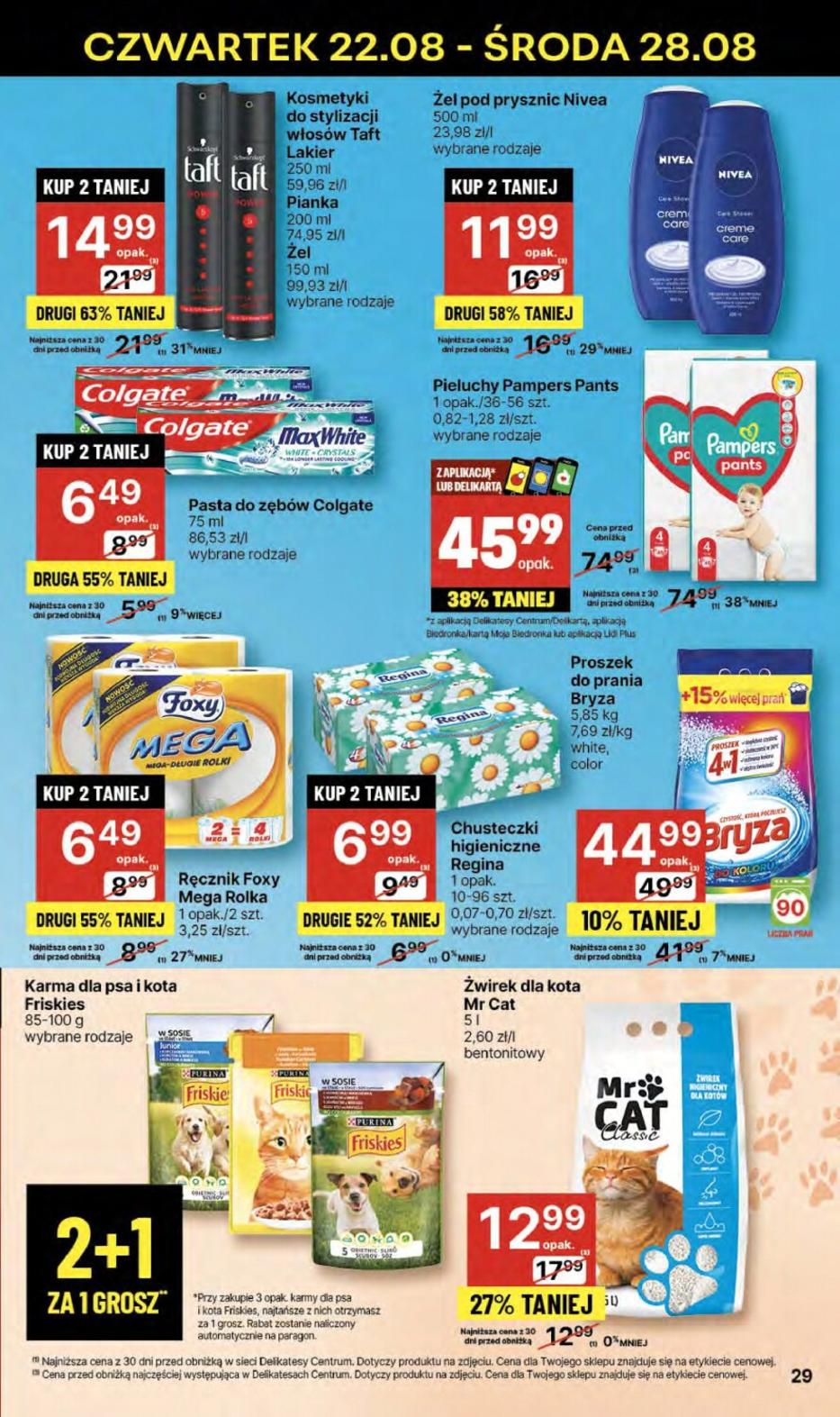 Gazetka promocyjna Delikatesy Centrum str. 29