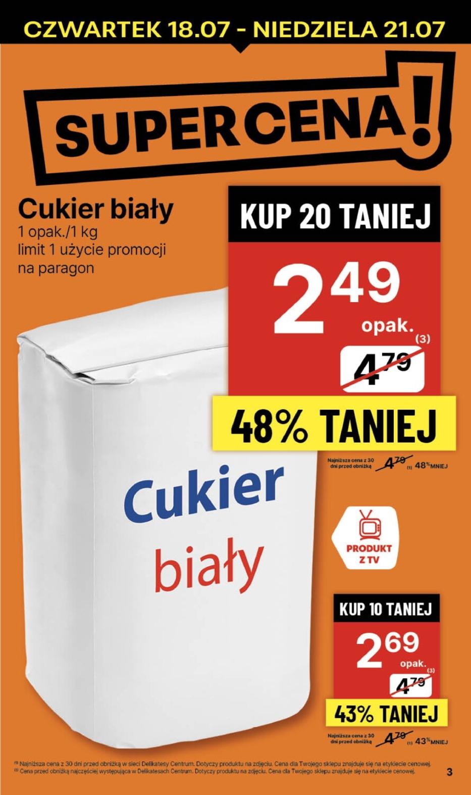 Gazetka promocyjna Delikatesy Centrum str. 3