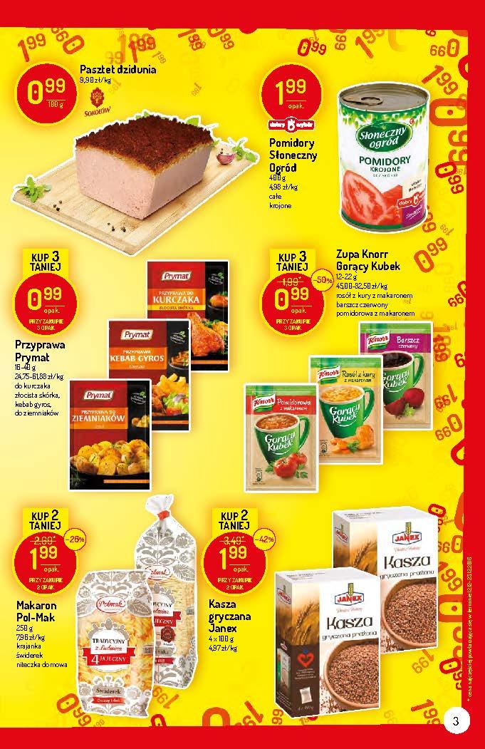 Gazetka promocyjna Delikatesy Centrum str. 3