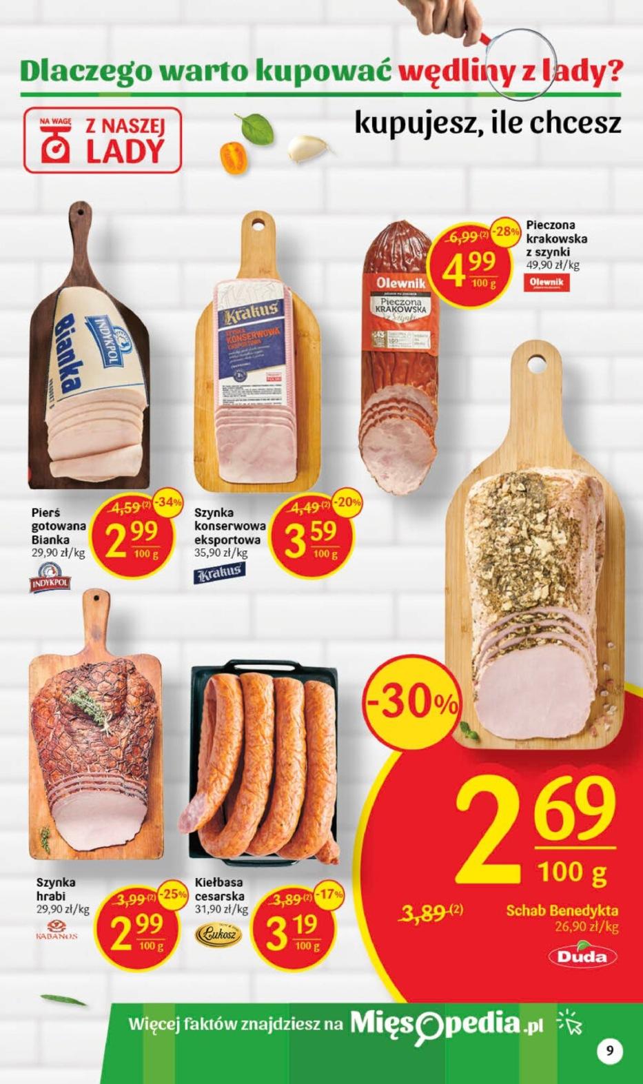 Gazetka promocyjna Delikatesy Centrum str. 9