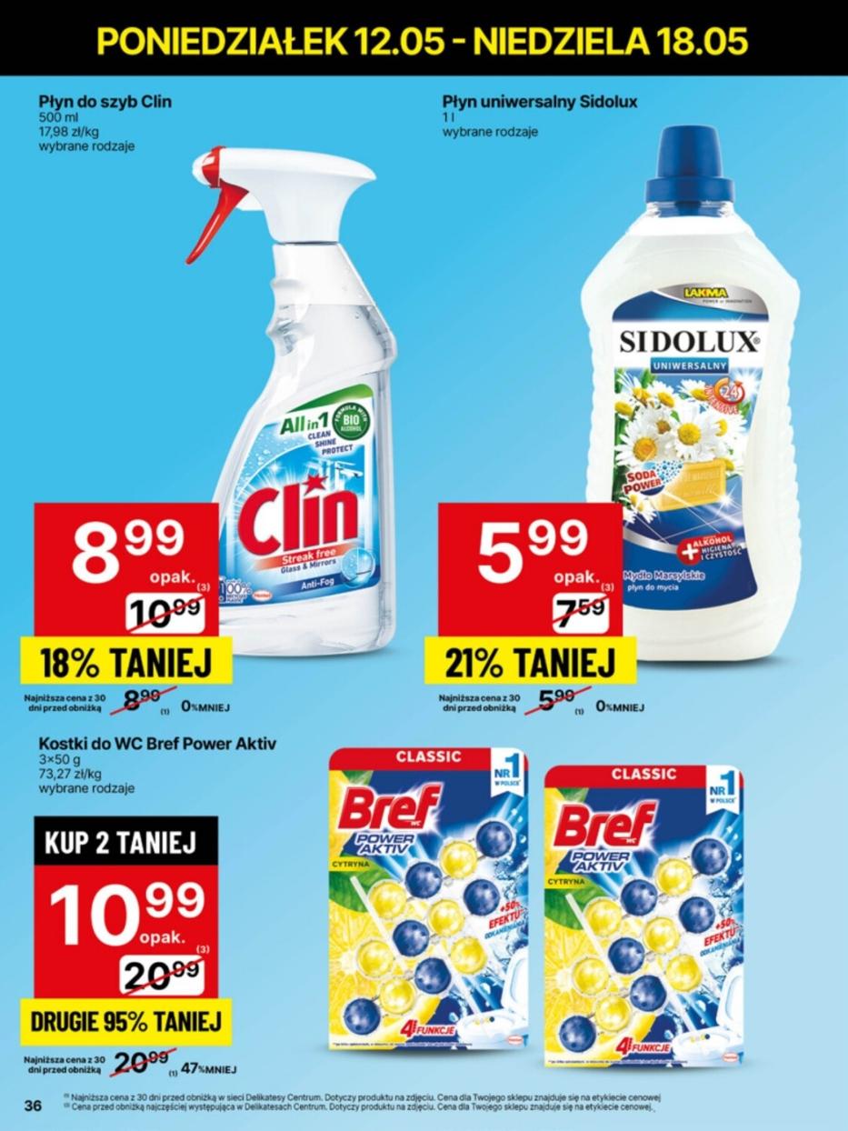 Gazetka promocyjna Delikatesy Centrum str. 36
