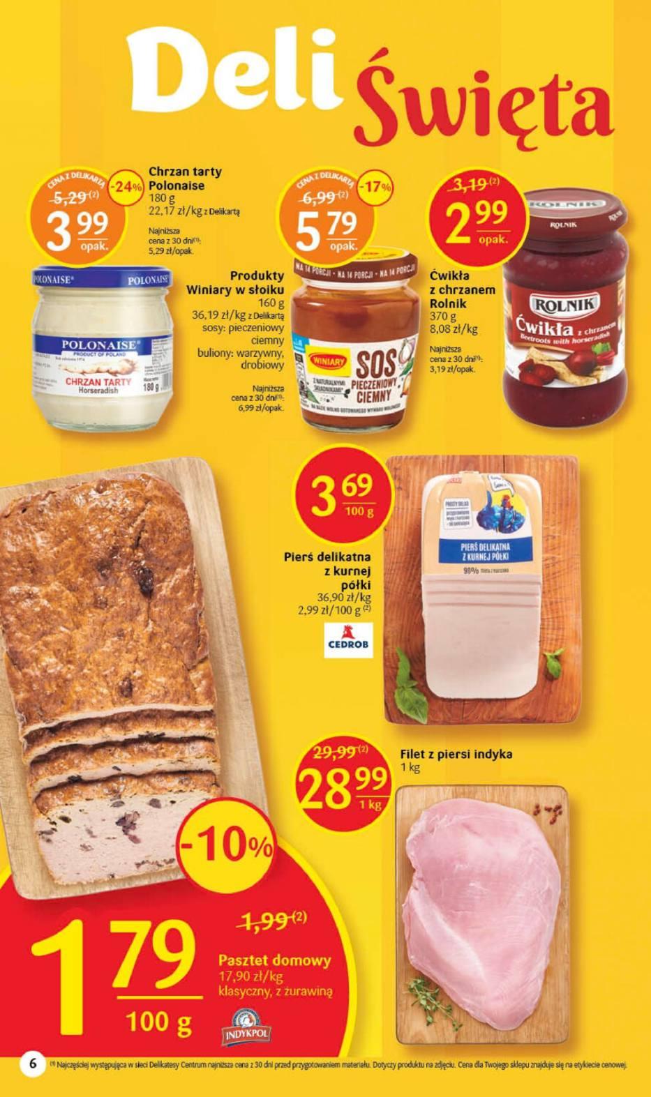 Gazetka promocyjna Delikatesy Centrum str. 6
