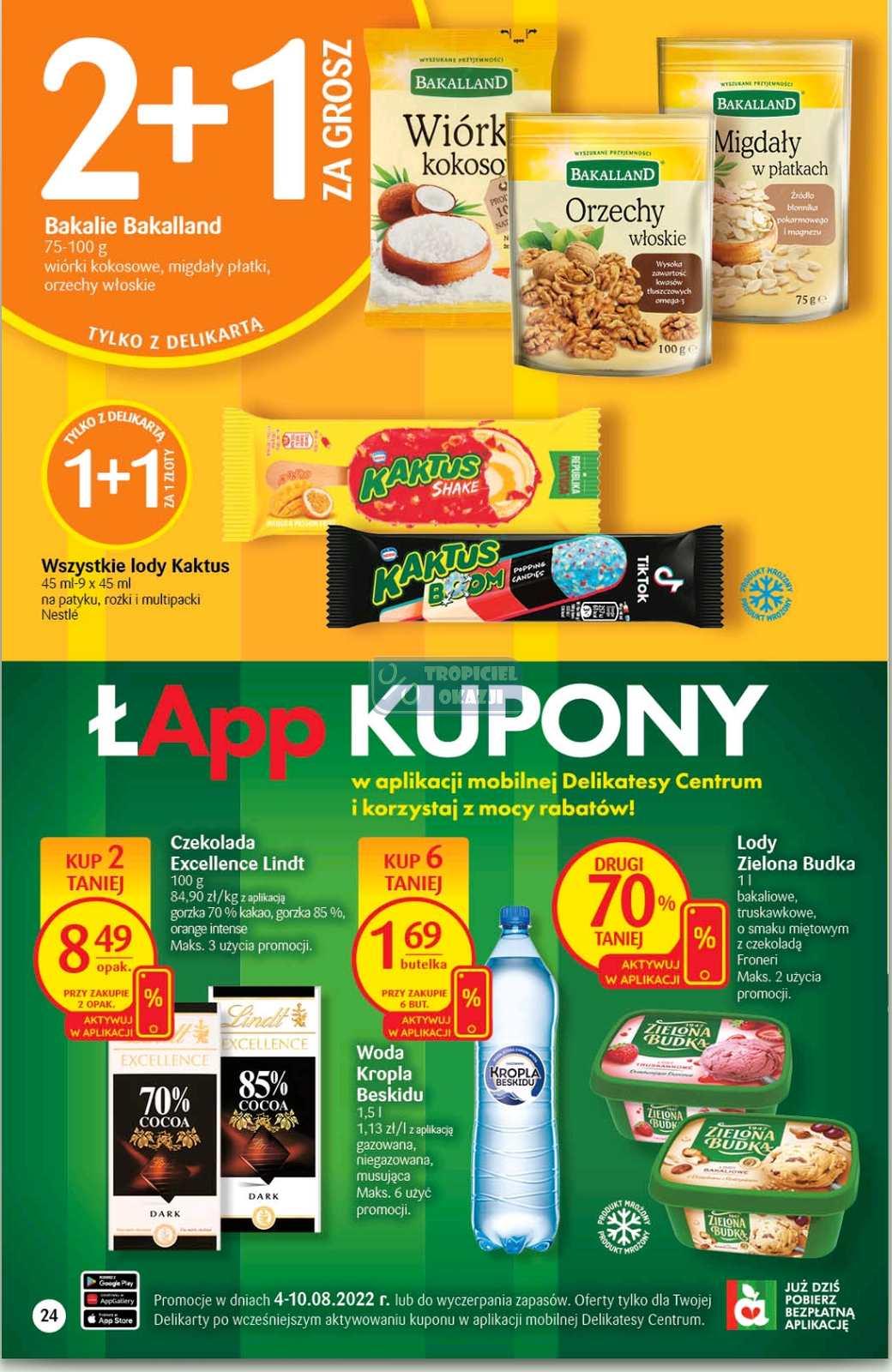 Gazetka promocyjna Delikatesy Centrum str. 24