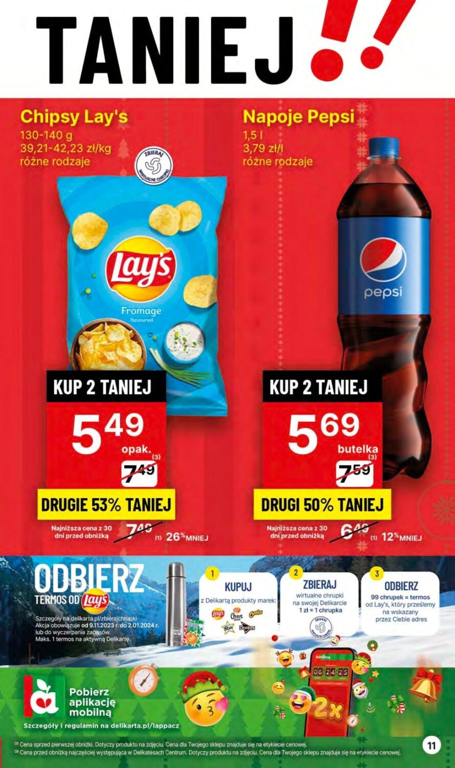 Gazetka promocyjna Delikatesy Centrum str. 11