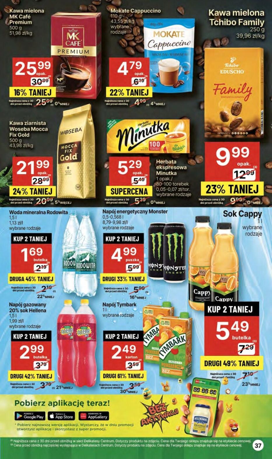 Gazetka promocyjna Delikatesy Centrum str. 37