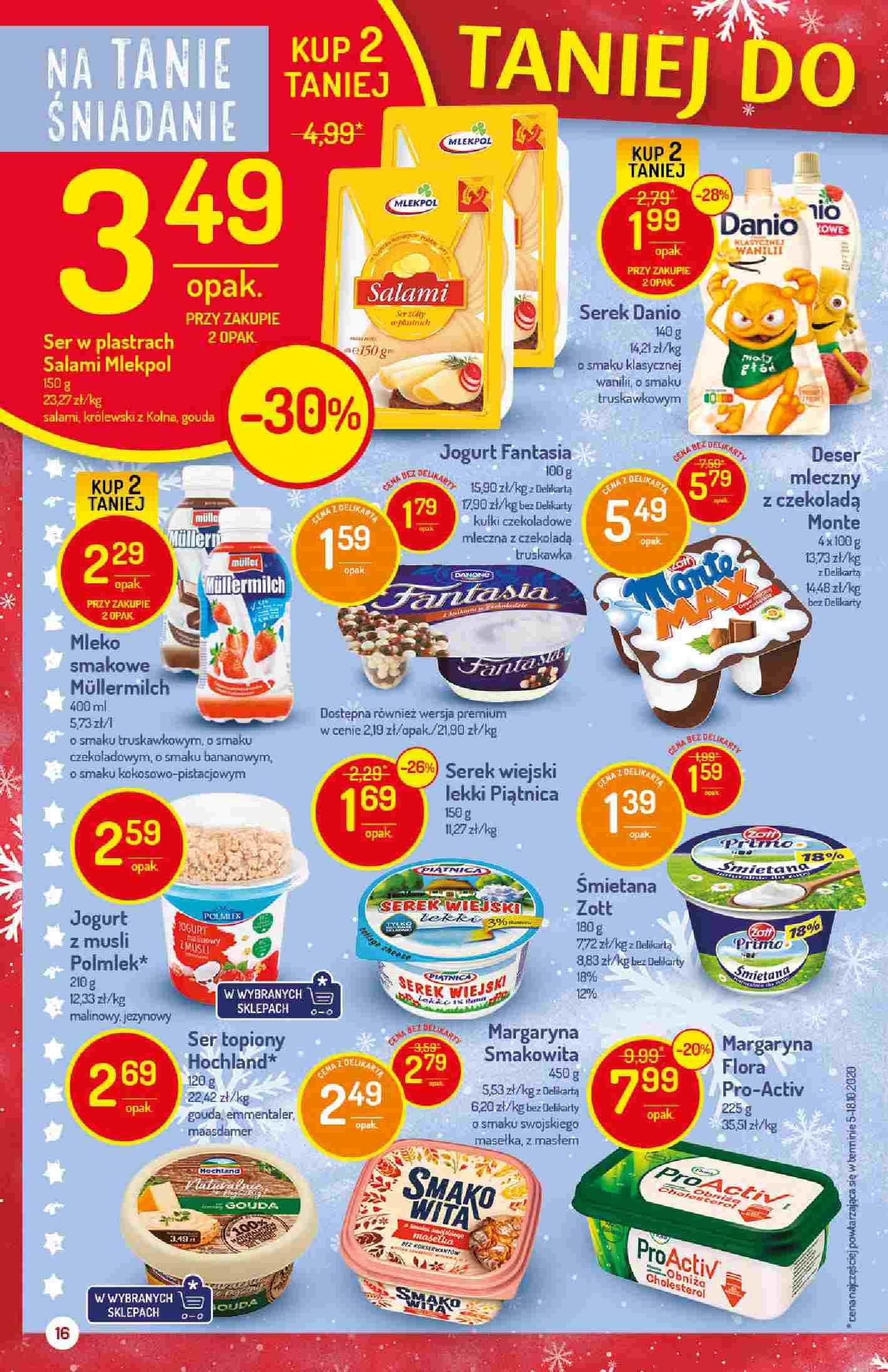 Gazetka promocyjna Delikatesy Centrum str. 16